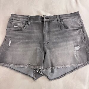 Kut from the Kloth Gray High Waist Women's Shorts